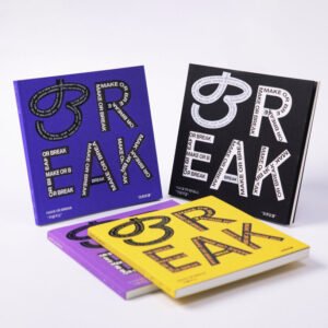 Break color writing notebook