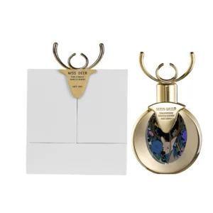 MISS DEER white perfume packaging box