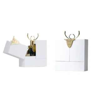 MISS DEER white perfume packaging box