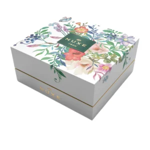 NUXE white perfume packaging box