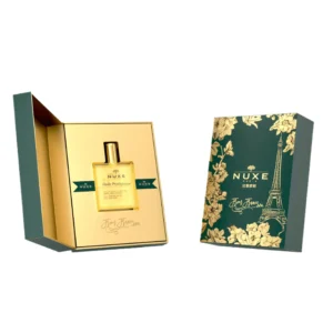 NUXE Green perfume packaging box