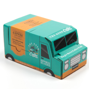 Car Bus Coffee Packaging Box