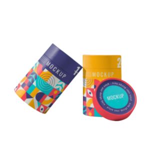 Colorful Round Candy packaging box