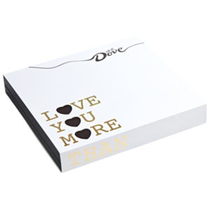 DOVE Dark Chocolate Packaging Box