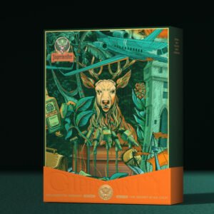 Green Deer liquor Packaging Box