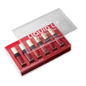 Transparent lipstick packaging box