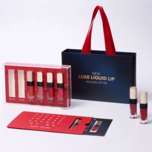 Transparent lipstick packaging box