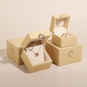 Solid color multi jewelry packaging box