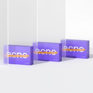 Purple Luxury Skincare Packaging Boxes