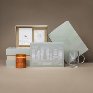 Simple Minimalist City Theme Packaging Box