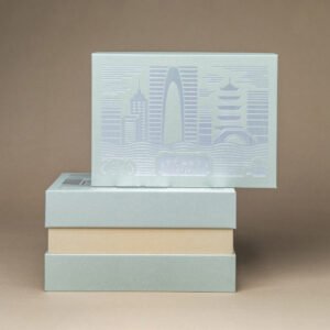 Simple Minimalist City Theme Packaging Box