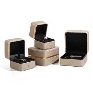 Champagne Gold Jewelry Packaging Box