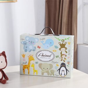 Cartoon animal children’s clothing packaging box