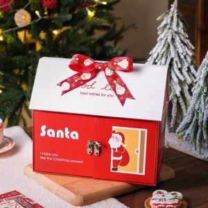 Red Merry Christmas Gift Box