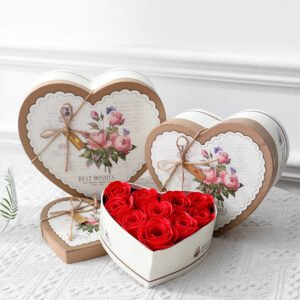 Heart Shape Valentine’s Day Theme Packaging Box