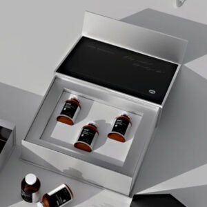 Simple modern style skin care packaging box