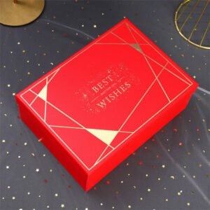 Red New Year Theme Packaging Box